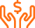 hands holding money icon